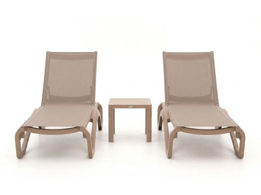 Forza Russi ligbed set 3-delig stapelbaar verstelbaar