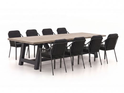 Tierra Outdoor Liv/Bresimo 330cm dining tuinset 9-delig stapelbaar