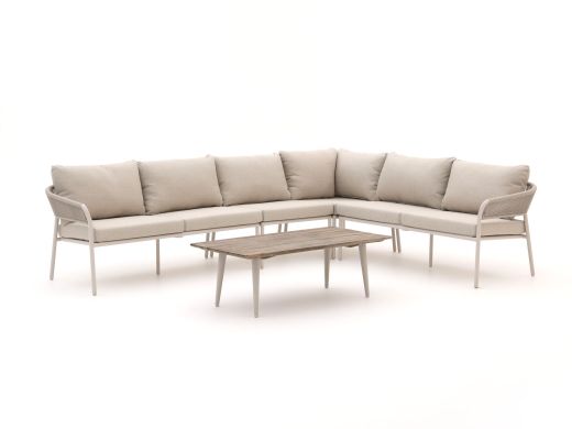 Bellagio Nova Siri/ROUGH-K hoek loungeset 5-delig