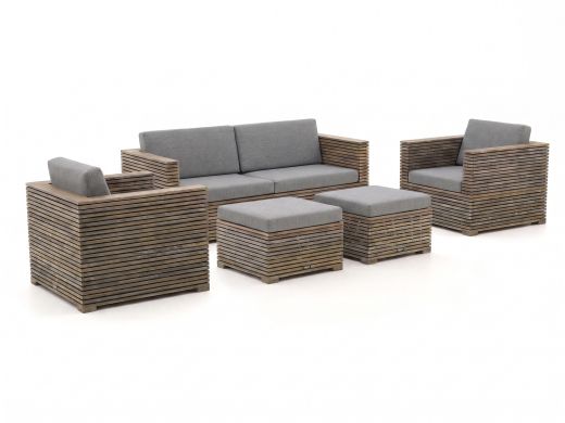 ROUGH-C stoel-bank loungeset 5-delig