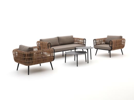 Intenso Averti/Cella stoel-bank loungeset 5-delig