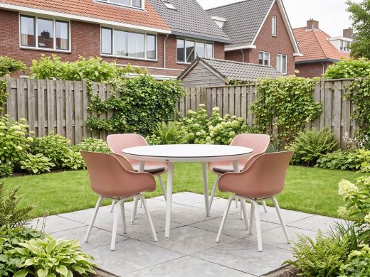 Hartman Le Soleil Element/Sophie Studio ø128cm dining tuinset 5-delig
