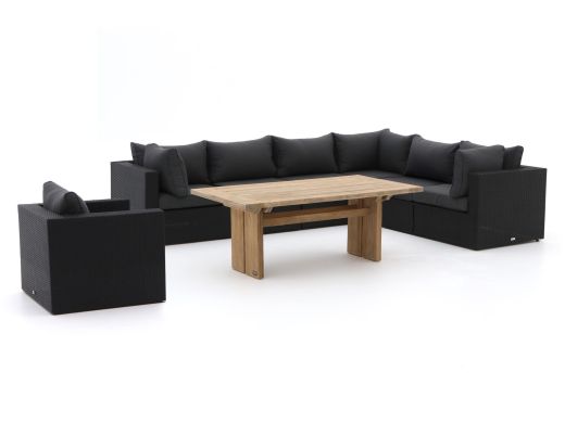 Forza Barolo/ROUGH-L dining loungeset 8-delig