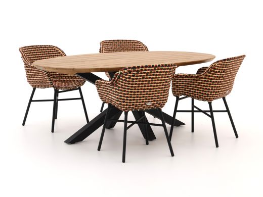 Hartman Delphine/Stephanie 200cm dining tuinset 5-delig