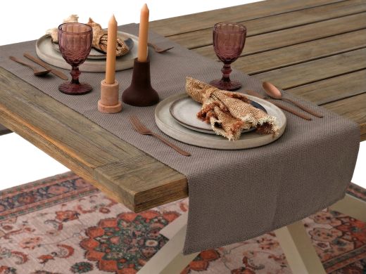 Madison x Kees Smit Tafelloper 140x50cm - Taupe