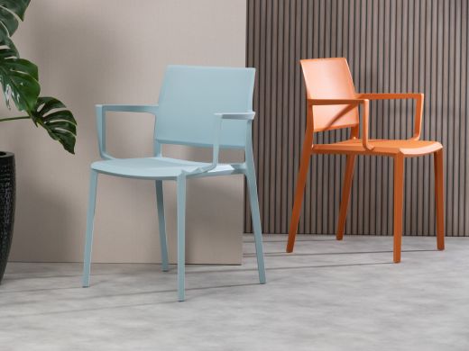 Forza Sile dining tuinstoel stapelbaar