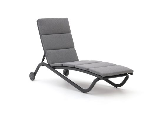 Bellagio Valpiana ligbed met wiel stapelbaar/verstelbaar