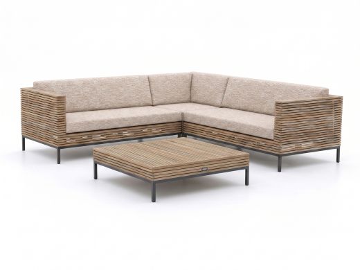 ROUGH-D hoek loungeset 4-delig 5-zits
