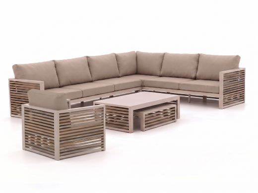 Bellagio Cadora hoek loungeset 5-delig rechts 7-zits