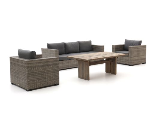 Forza Giotto/ROUGH-L 160cm dining loungeset 4-delig