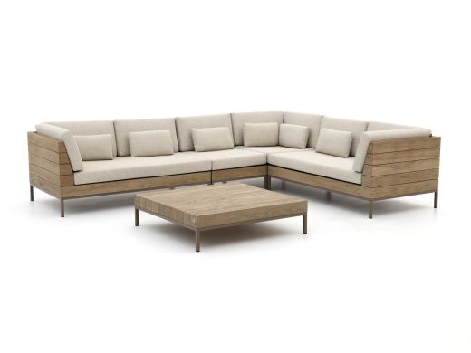 Apple Bee Long Island hoek loungeset 5-delig