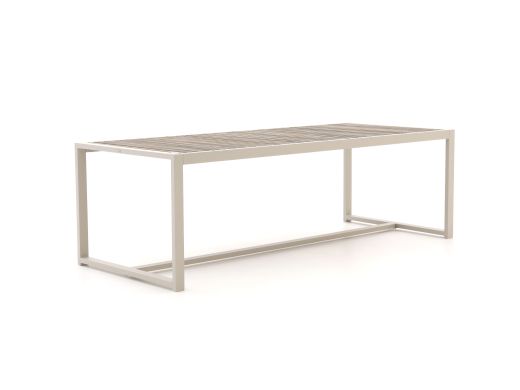 Bellagio Cadora dining tuintafel 240x100x75cm - Teakhout