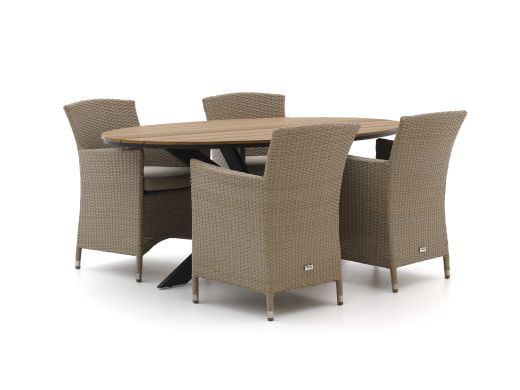Forza Cecita/Fidenza ovaal 180cm dining tuinset 5-delig