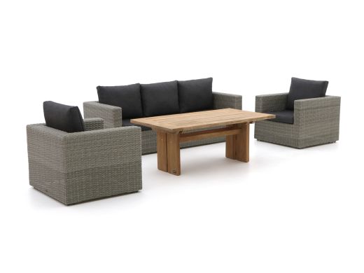 Intenso Carpino/ROUGH-L dining loungeset 4-delig