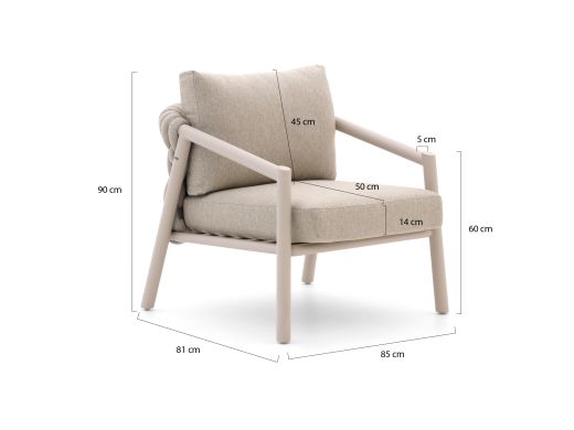 SUNS Sato low dining tuinstoel