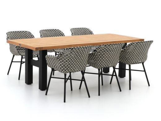 Hartman Delphine/Yasmani 240cm dining tuinset 7-delig