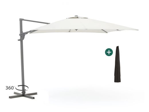 Shadowline Francisco zweefparasol 300x300cm