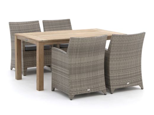 Forza Barolo/ROUGH-S 160cm dining tuinset 5-delig