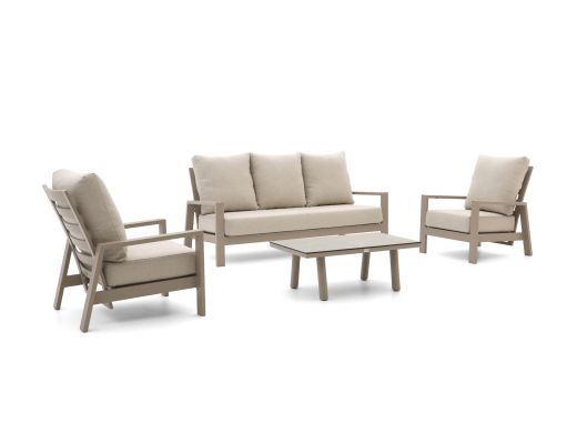 Tierra Outdoor Musone stoel-bank loungeset 4-delig 5-zits verstelbaar
