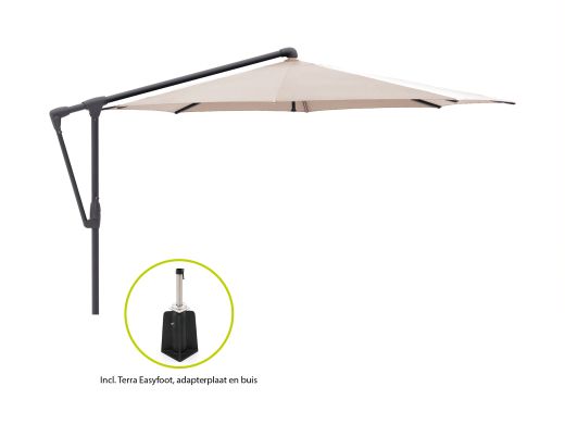 Kees Smit Glatz Sunwing Casa zweefparasol ø 330cm aanbieding