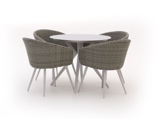 Manifesto Veruno/Sora ø 90cm dining tuinset 5-delig