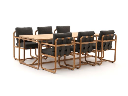 Apple Bee Dolce 240cm dining tuinset 7-delig