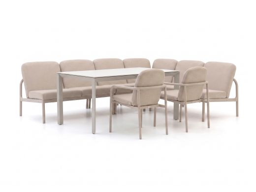 Manifesto San Teodoro/Sestino 160cm hoek dining loungeset 7-delig