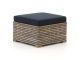 ROUGH-C lounge voetenbank 60x60cm