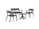 Forza Vico/Rieti ø60 stoel-bank loungeset 4-delig
