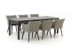 Manifesto Matese/Menzano 220cm dining tuinset 7-delig