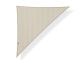 Shadow Comfort schaduwdoek driehoek 90° 500x500x710cm - Sahara Sand