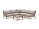 ROUGH Batang hoek loungeset 4-delig