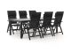 Bellagio Avenza/Fidenza 220cm dining tuinset 7-delig verstelbaar