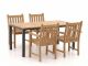 Sunyard Wales/Linosa 180cm dining tuinset 5-delig