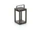 SUNS Jack lantaarn solar 16x16x26cm - Slate Brown
