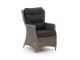Intenso Milano dining lounge tuinstoel - Grijs - Antraciet - Wicker (vlechtwerk)