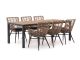 Intenso Asti/Fidenza 220cm dining tuinset 7-delig
