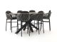 Bellagio Cupello/ROUGH-Y Ellips 240cm barset 7-delig stapelbaar