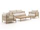 Zavelli Convivia stoel-bank loungeset 4-delig 4-zits