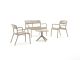 Forza Vico/Rieti ø60 stoel-bank loungeset 4-delig