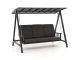 Manifesto Montalo schommelbank 213cm - Charcoal (incl. kussens)