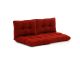 Madison Florance loungekussenset zit ca. 73x73cm rug ca. 73x43cm 4-delig