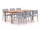 Forza Xitta/Liverpool 210cm dining tuinset 7-delig