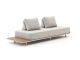 Bellagio San Lupo lounge tuinbank 2-zits links/rechts 253cm