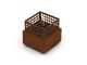 Tenderflame Agni 16 haard 16,5x16,5x17cm - Cortenstaal