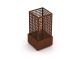 Tenderflame Agni 18 haard 18,5x18,5x36,5cm - Cortenstaal