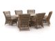 Intenso Milano/ROUGH-Y Ellips 240cm dining-lounge tuinset 7-delig