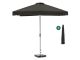 Shadowline Aruba parasol 250x250cm - Charcoal Black (incl. 50 kg voet) (incl. beschermhoes)