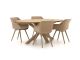 Hartman Sophie Studio/San Sebastian 200cm dining tuinset 5-delig