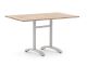 Bellagio Lisio tuintafel 140x80x75cm - Teakhout